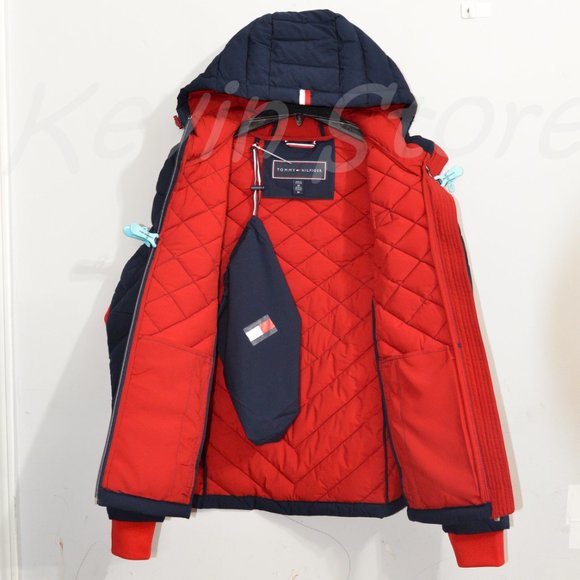 NWT NAVY Tommy Hilfiger Ladies' Packable Jacket - Picture 5 of 12